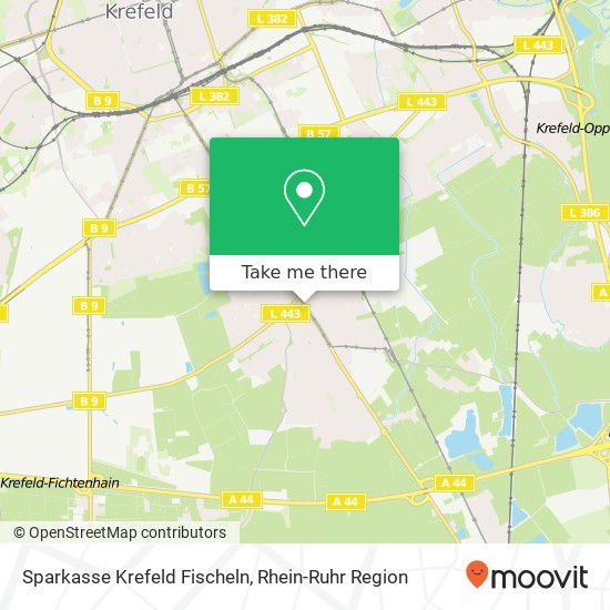 Sparkasse Krefeld Fischeln Karte