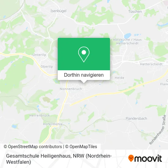 Gesamtschule Heiligenhaus Karte