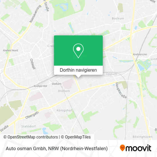 Auto osman Gmbh Karte