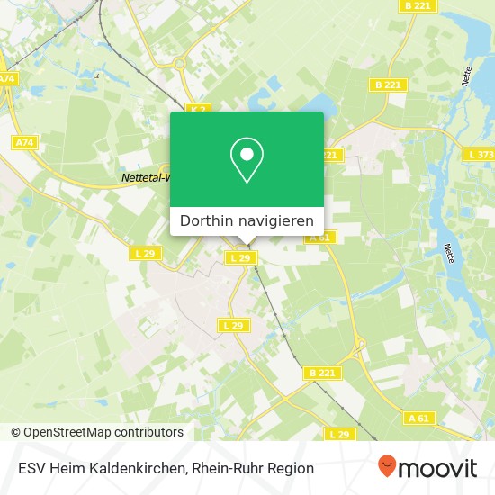 ESV Heim Kaldenkirchen Karte