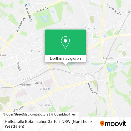 Haltestelle Botanischer Garten Karte