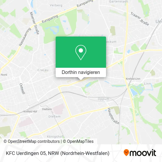 KFC Uerdingen 05 Karte