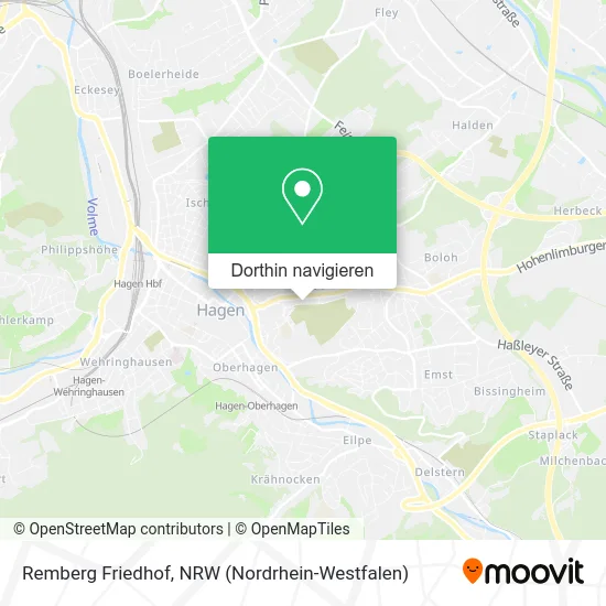 Remberg Friedhof Karte