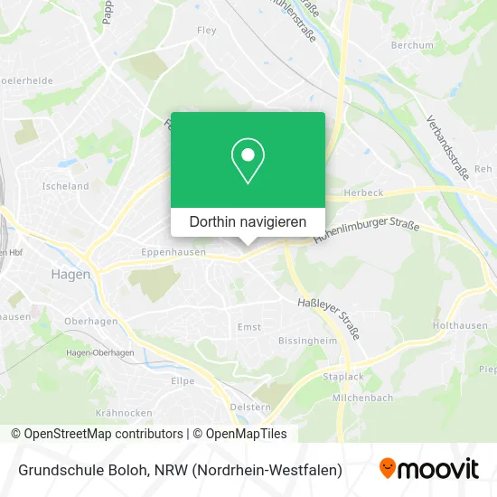 Grundschule Boloh Karte