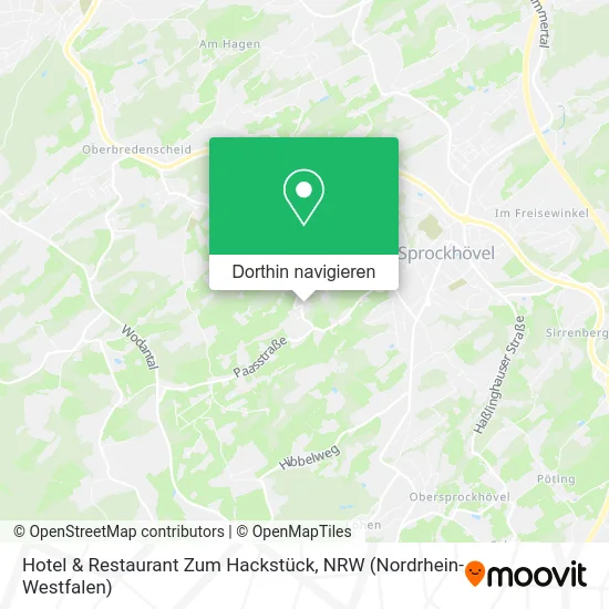 Hotel & Restaurant Zum Hackstück Karte