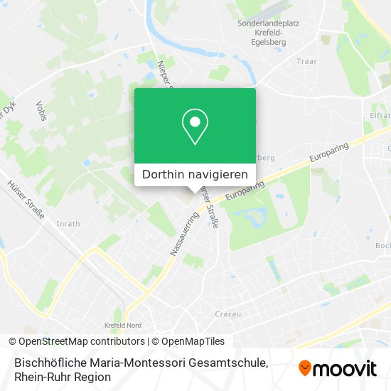 Bischhöfliche Maria-Montessori Gesamtschule Karte