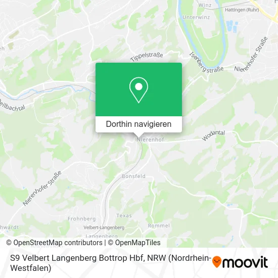 S9 Velbert Langenberg Bottrop Hbf Karte