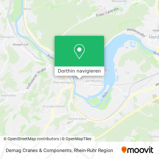 Demag Cranes & Components Karte