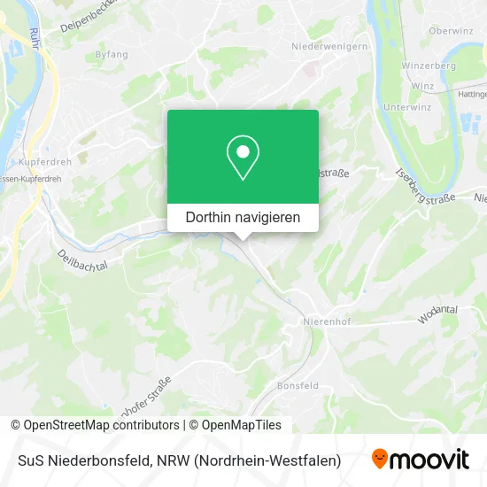 SuS Niederbonsfeld Karte