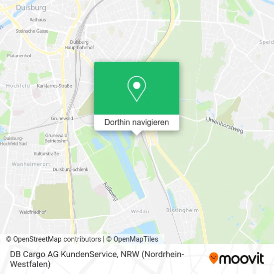 DB Cargo AG KundenService Karte