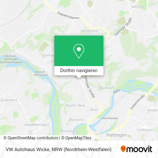 VW Autohaus Wicke Karte