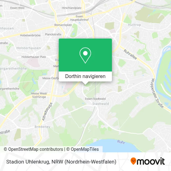 Stadion Uhlenkrug Karte