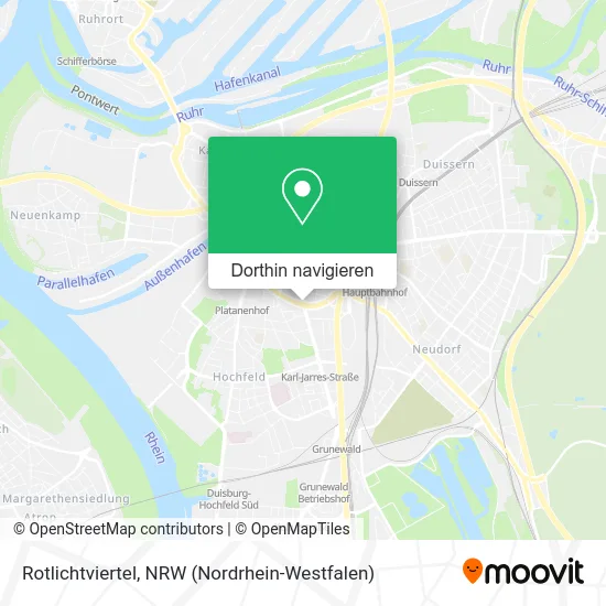 Rotlichtviertel Karte