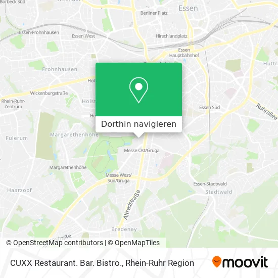 CUXX Restaurant. Bar. Bistro. Karte