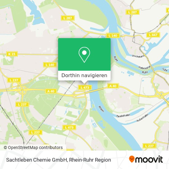 Sachtleben Chemie GmbH Karte