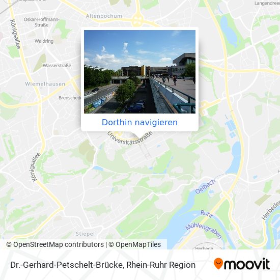 Dr.-Gerhard-Petschelt-Brücke Karte