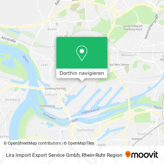 Lira Import Export Service Gmbh Karte