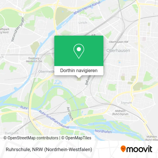 Ruhrschule Karte