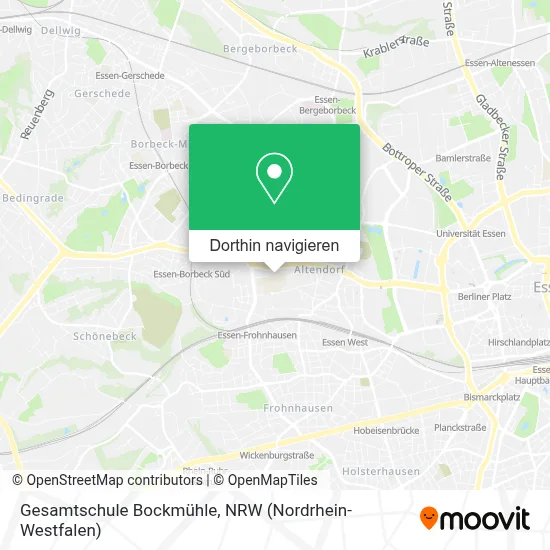 Gesamtschule Bockmühle Karte