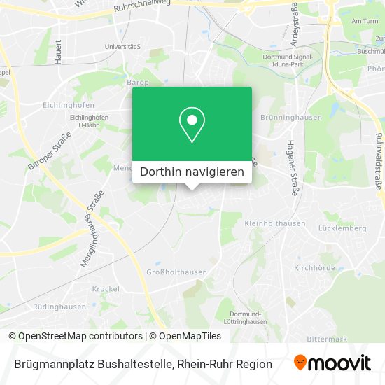 Brügmannplatz Bushaltestelle Karte