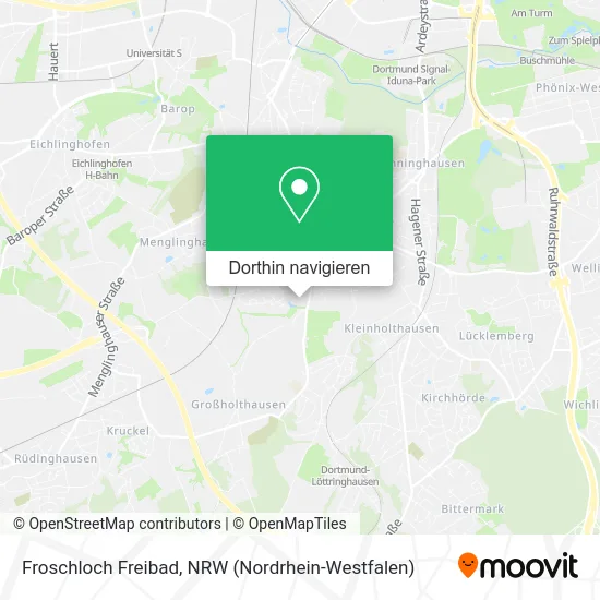 Froschloch Freibad Karte