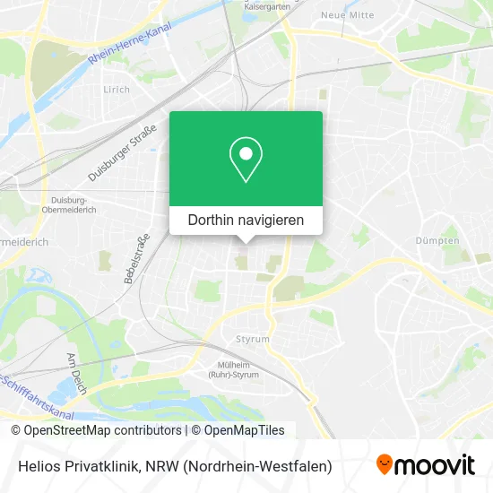 Helios Privatklinik Karte