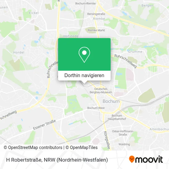 H Robertstraße Karte