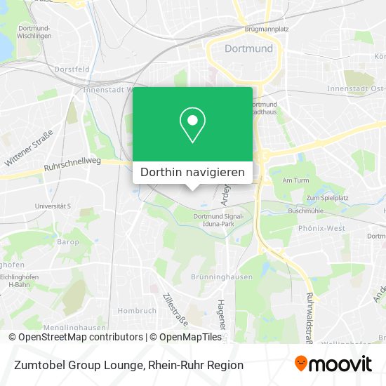 Zumtobel Group Lounge Karte