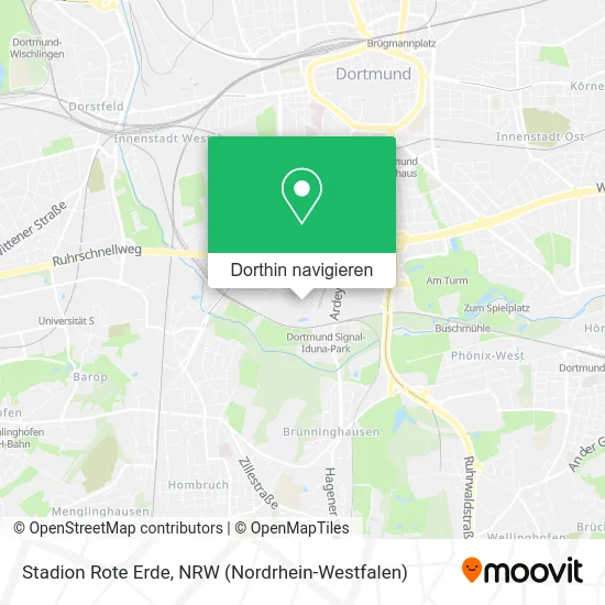 Stadion Rote Erde Karte