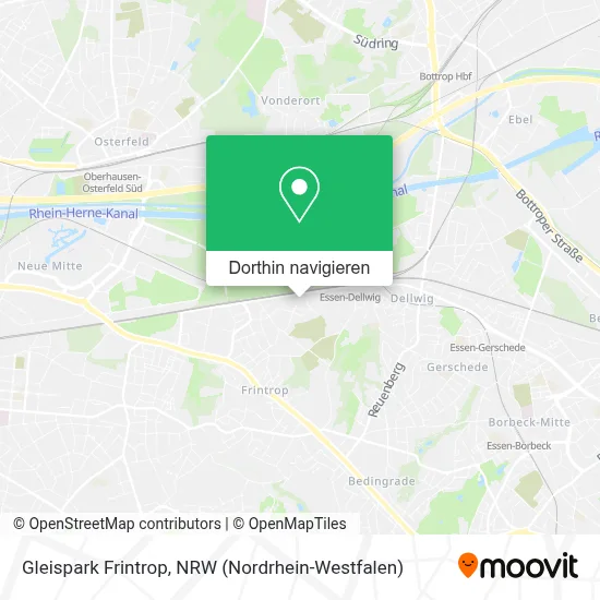 Gleispark Frintrop Karte
