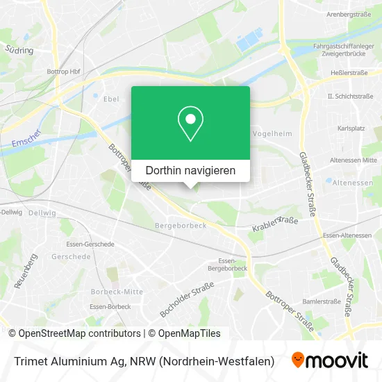 Trimet Aluminium Ag Karte