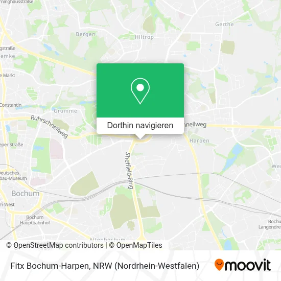 Fitx Bochum-Harpen Karte
