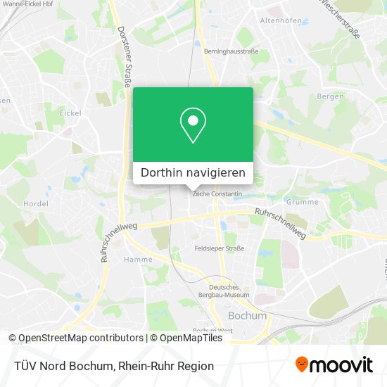 TÜV Nord Bochum Karte