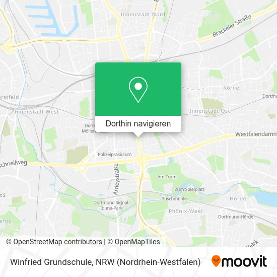 Winfried Grundschule Karte