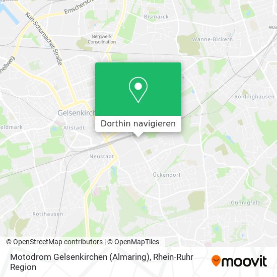 Motodrom Gelsenkirchen (Almaring) Karte