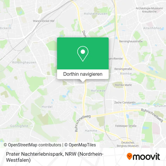 Prater Nachterlebnispark Karte