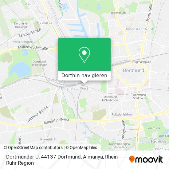 Dortmunder U, 44137 Dortmund, Almanya Karte