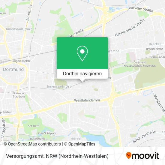 Versorgungsamt Karte