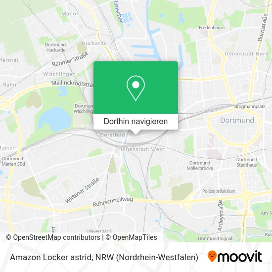 Amazon Locker astrid Karte