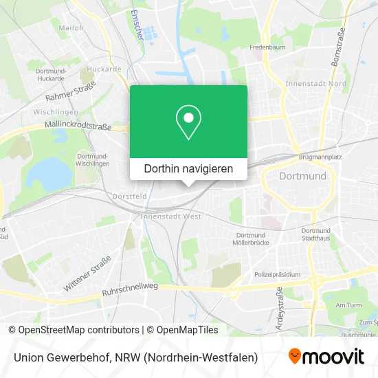 Union Gewerbehof Karte