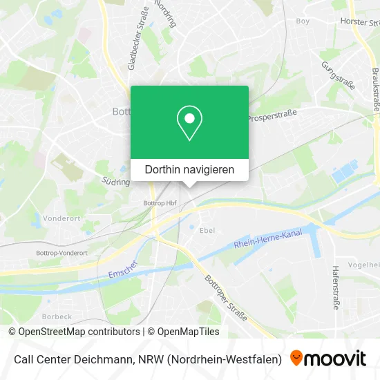 Call Center Deichmann Karte