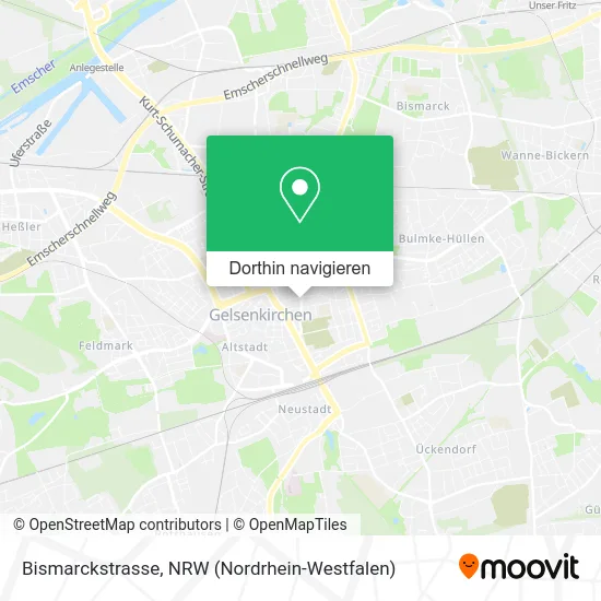 Bismarckstrasse Karte