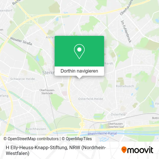 H Elly-Heuss-Knapp-Stiftung Karte