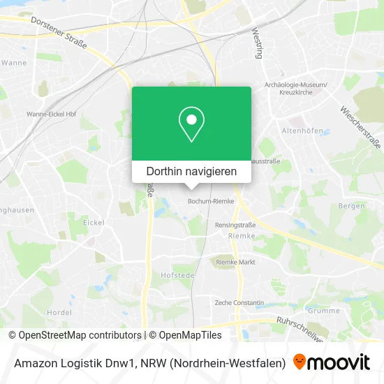 Amazon Logistik Dnw1 Karte