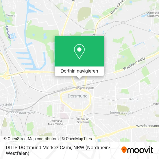 DITIB DOrtmund Merkez Cami Karte