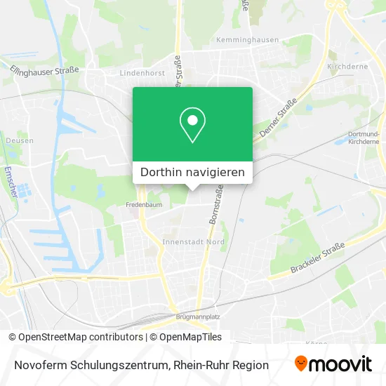 Novoferm Schulungszentrum Karte
