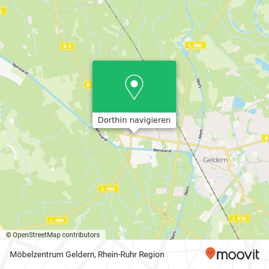 Möbelzentrum Geldern Karte