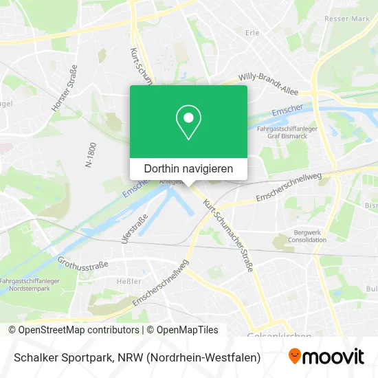 Schalker Sportpark Karte