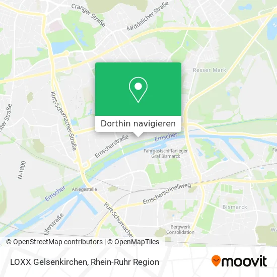 LOXX Gelsenkirchen Karte
