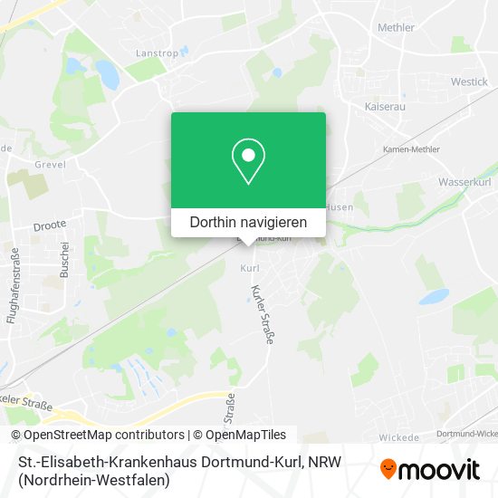 St.-Elisabeth-Krankenhaus Dortmund-Kurl Karte